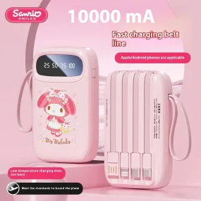 10000mAh Sanrio Power Bank – Fast Charging & Ultra-Thin