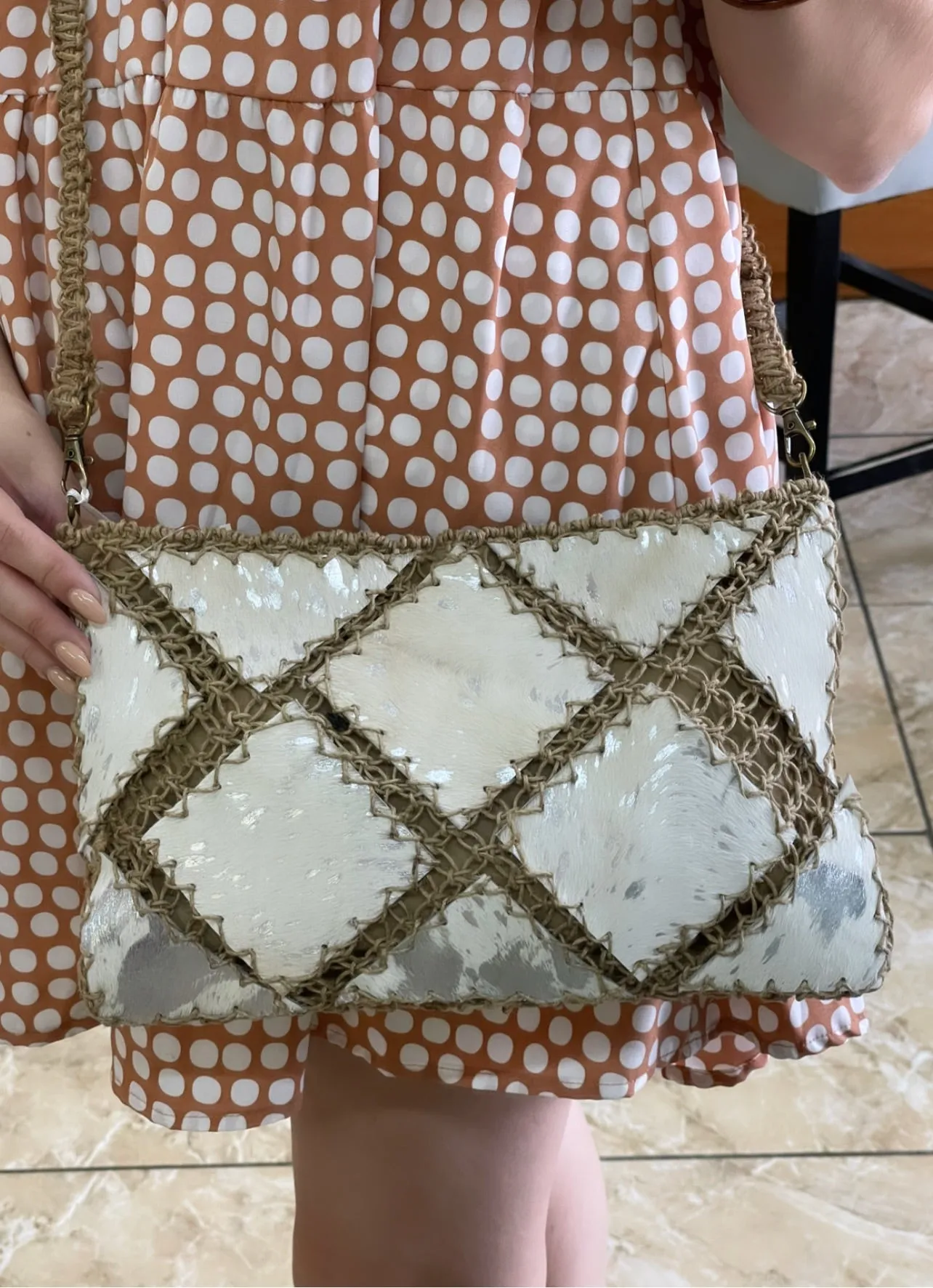 A Print Crossbody