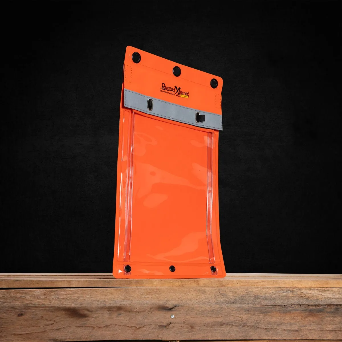 A4 DOCUMENT POUCH - ORANGE