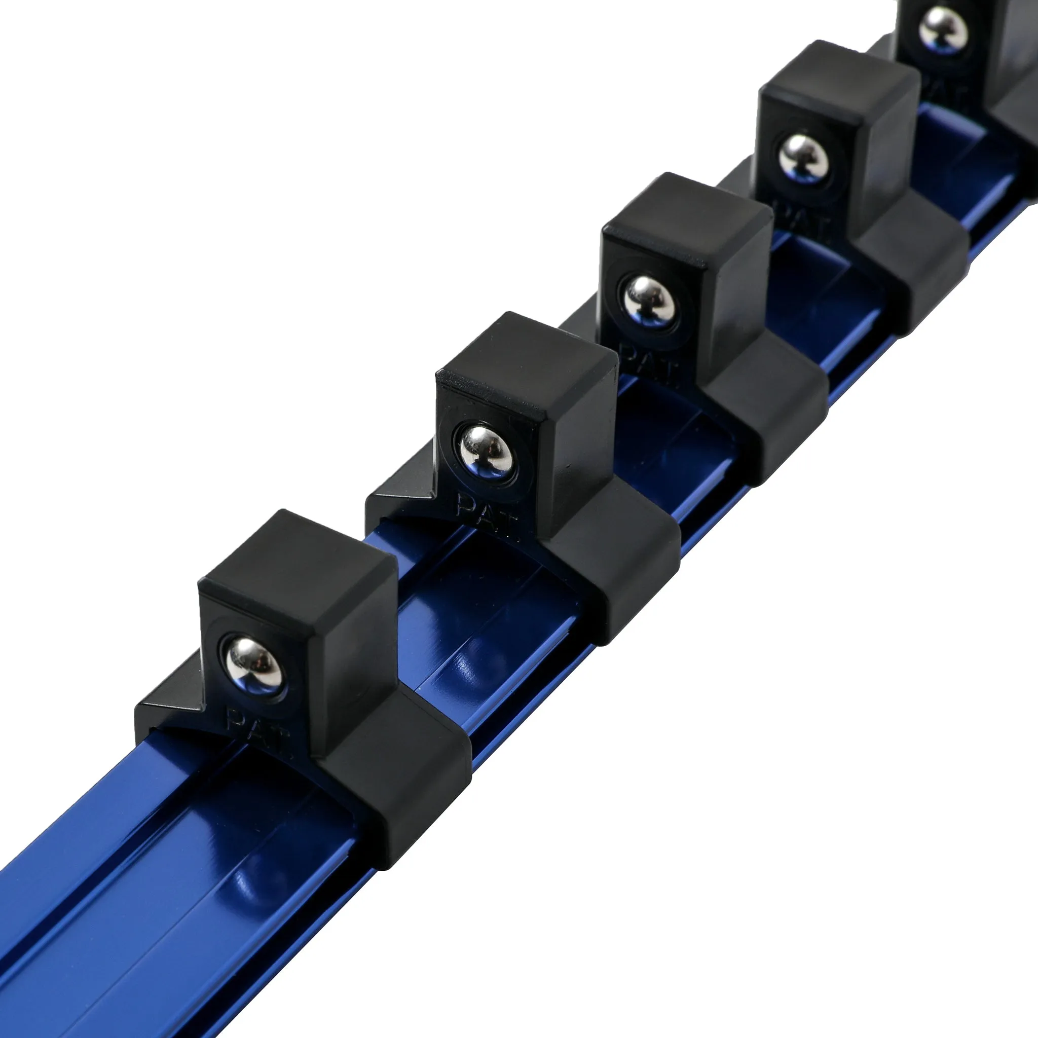 ARES 60043 - 3/8" Drive Blue Aluminum Socket Rail