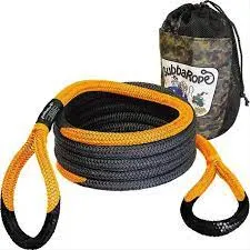 Bubba Rope 176653OR 5/8" X20' SIDEWINDER UTV RECOVERY ROPE ORANGE EYES