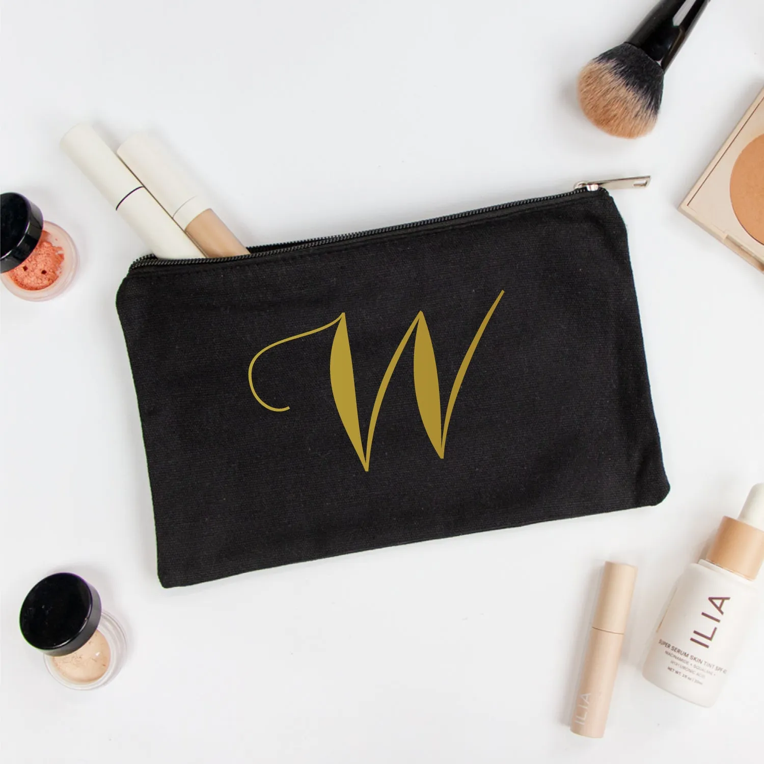 Canvas Makeup Bag - F