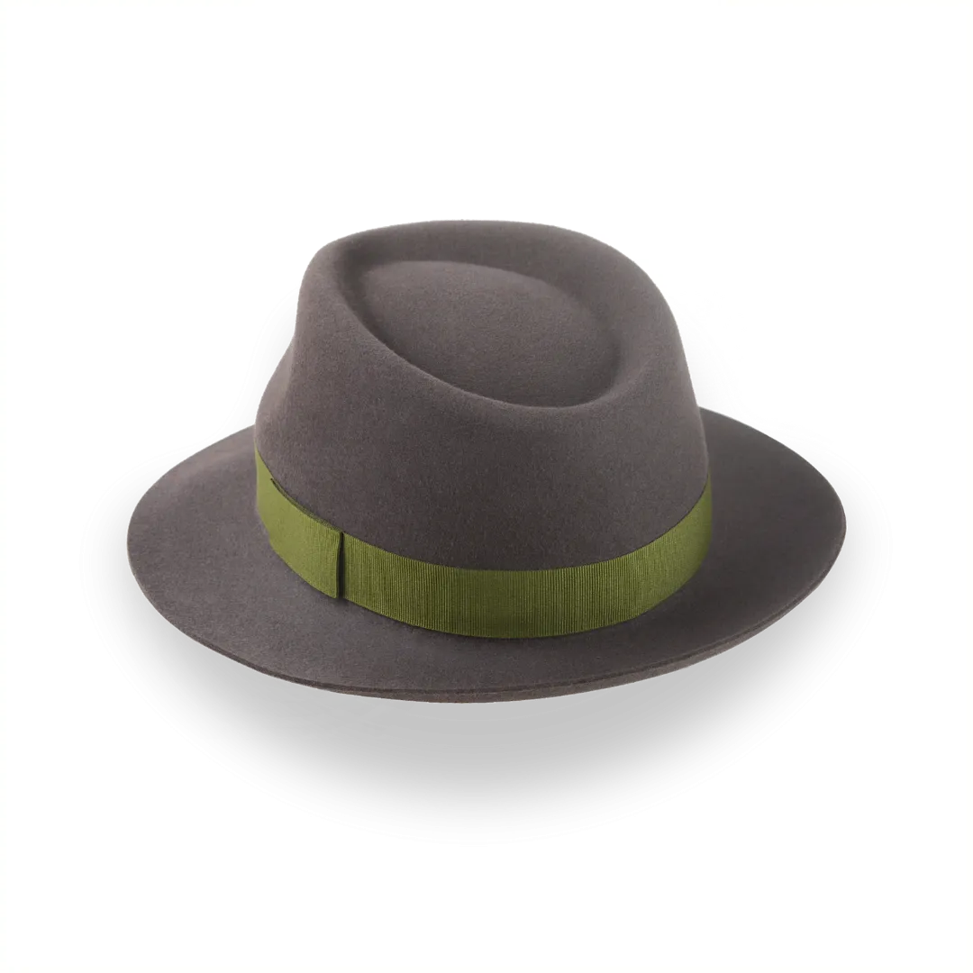 Caribou Grey Casual Fedora for Men | The Cooper