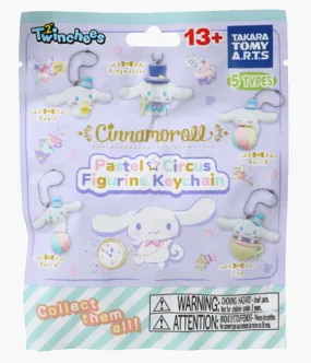 Cinnamoroll Pastel Circus Figurine Keychains - Blind Bag