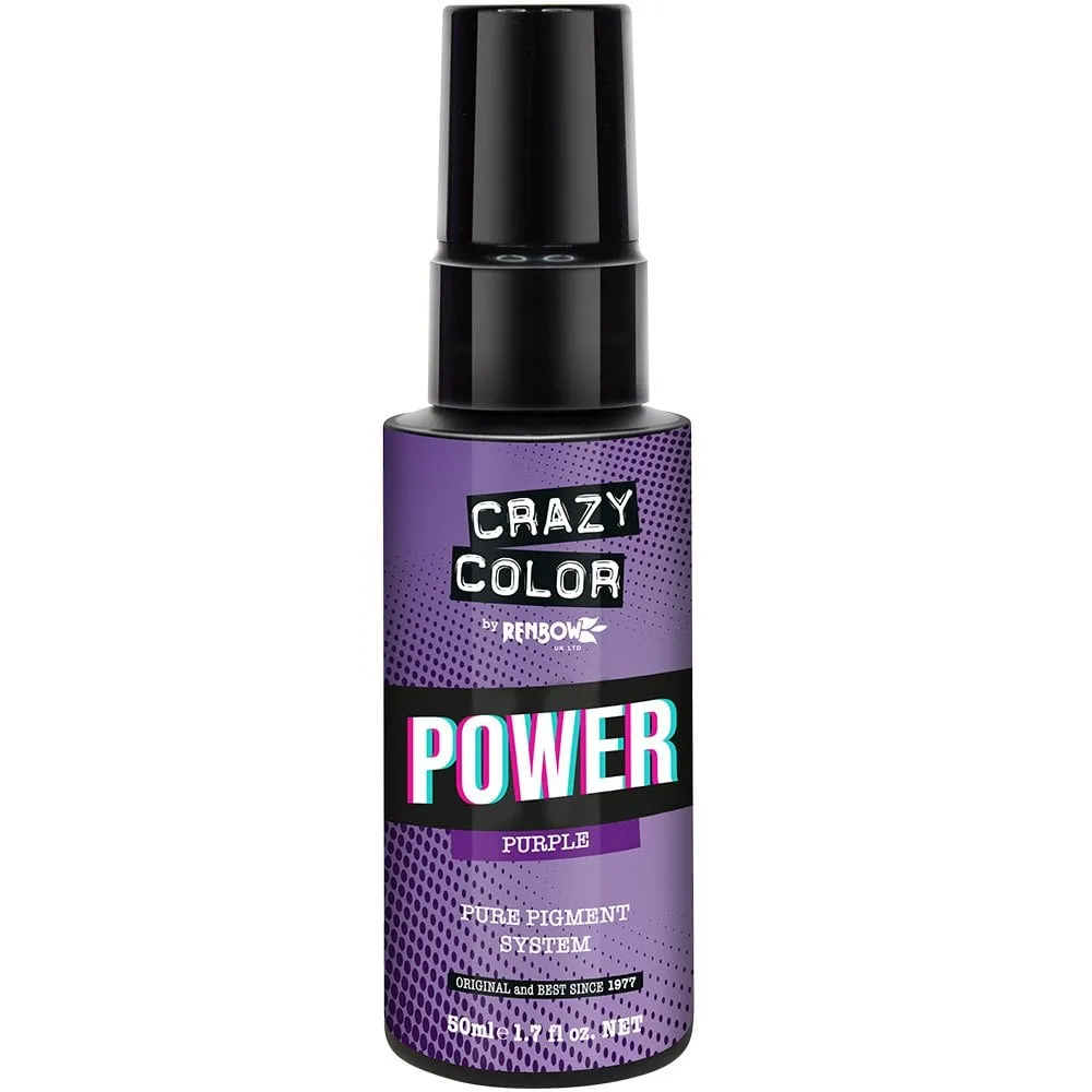 Crazy Colour Power Pure Pigment Purple 50ml