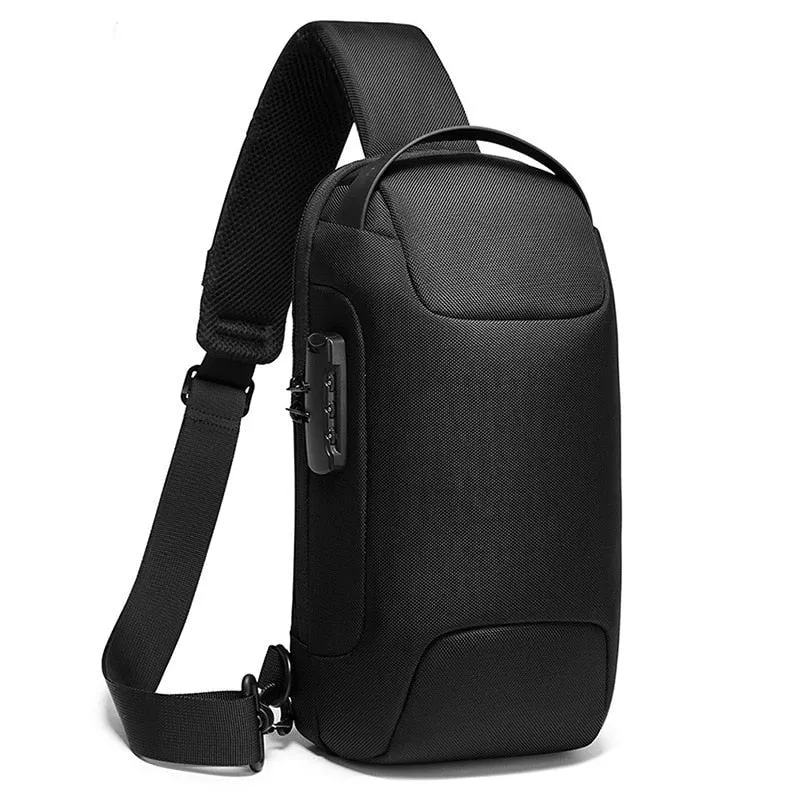 Crossbody Sling Bag - Anti Theft Sling Bag for Travel Men's Sling Bag