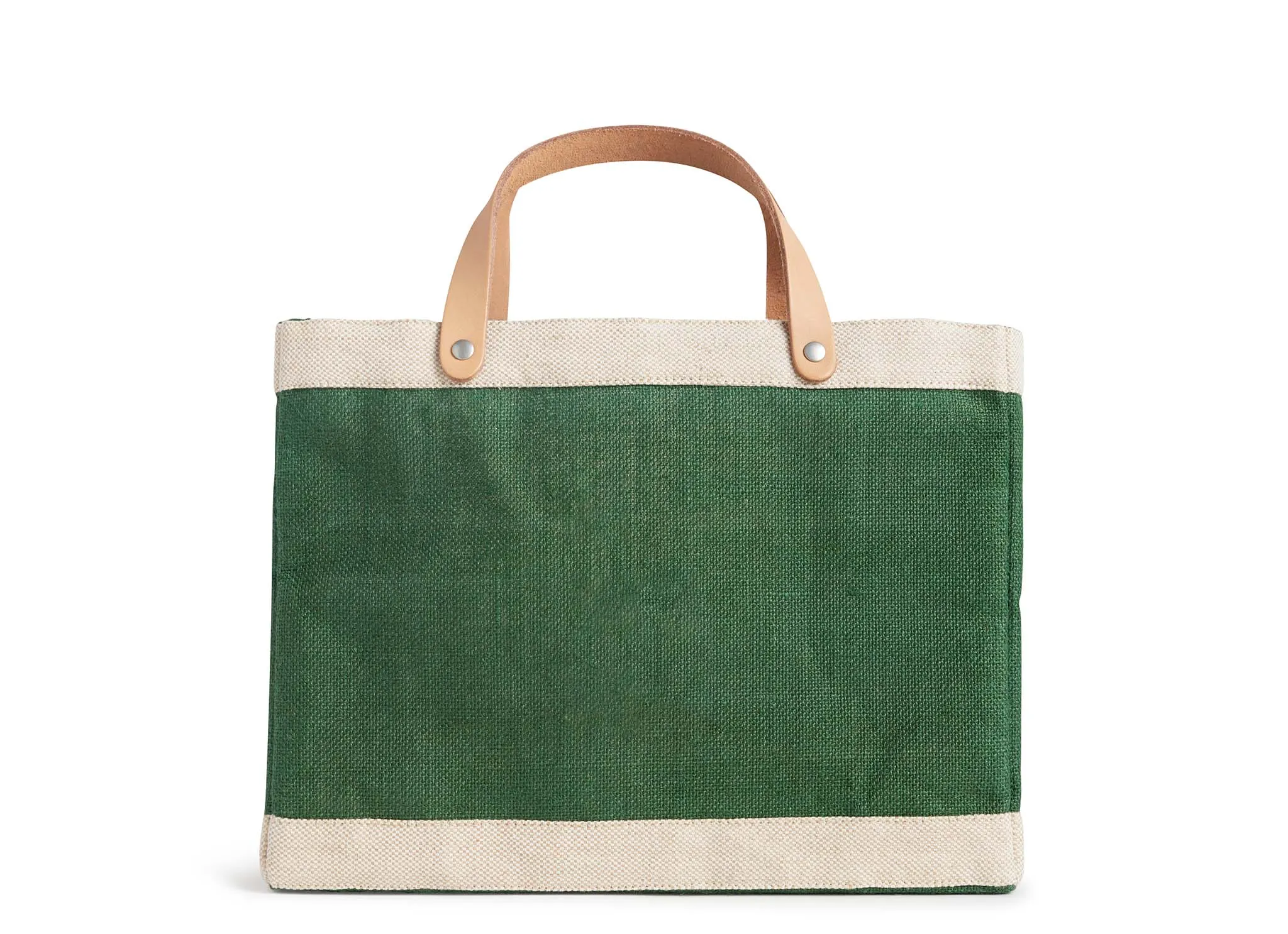 Customized Petite Market Bag in Field Green - Wholesale