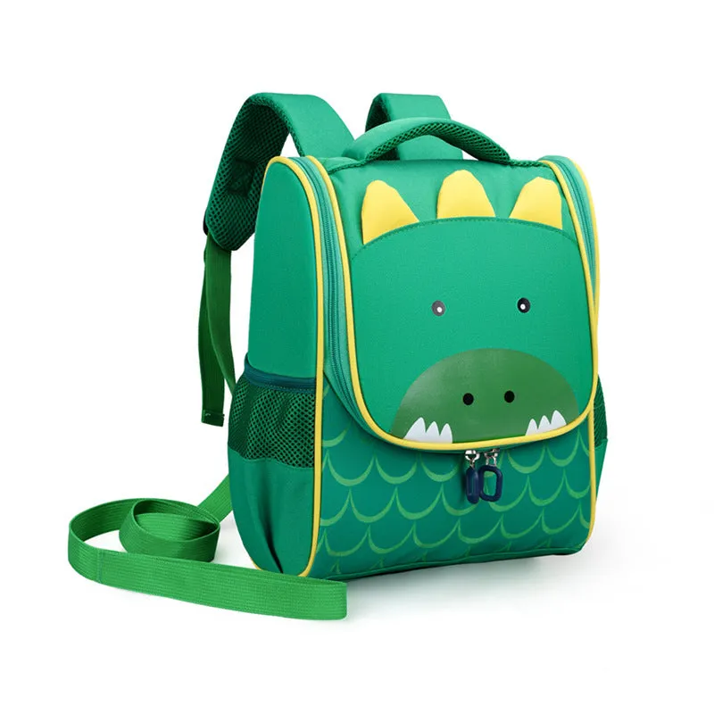 Cute Kids Backpack School Bag, Daycare Backpack, Waterproof Creatures