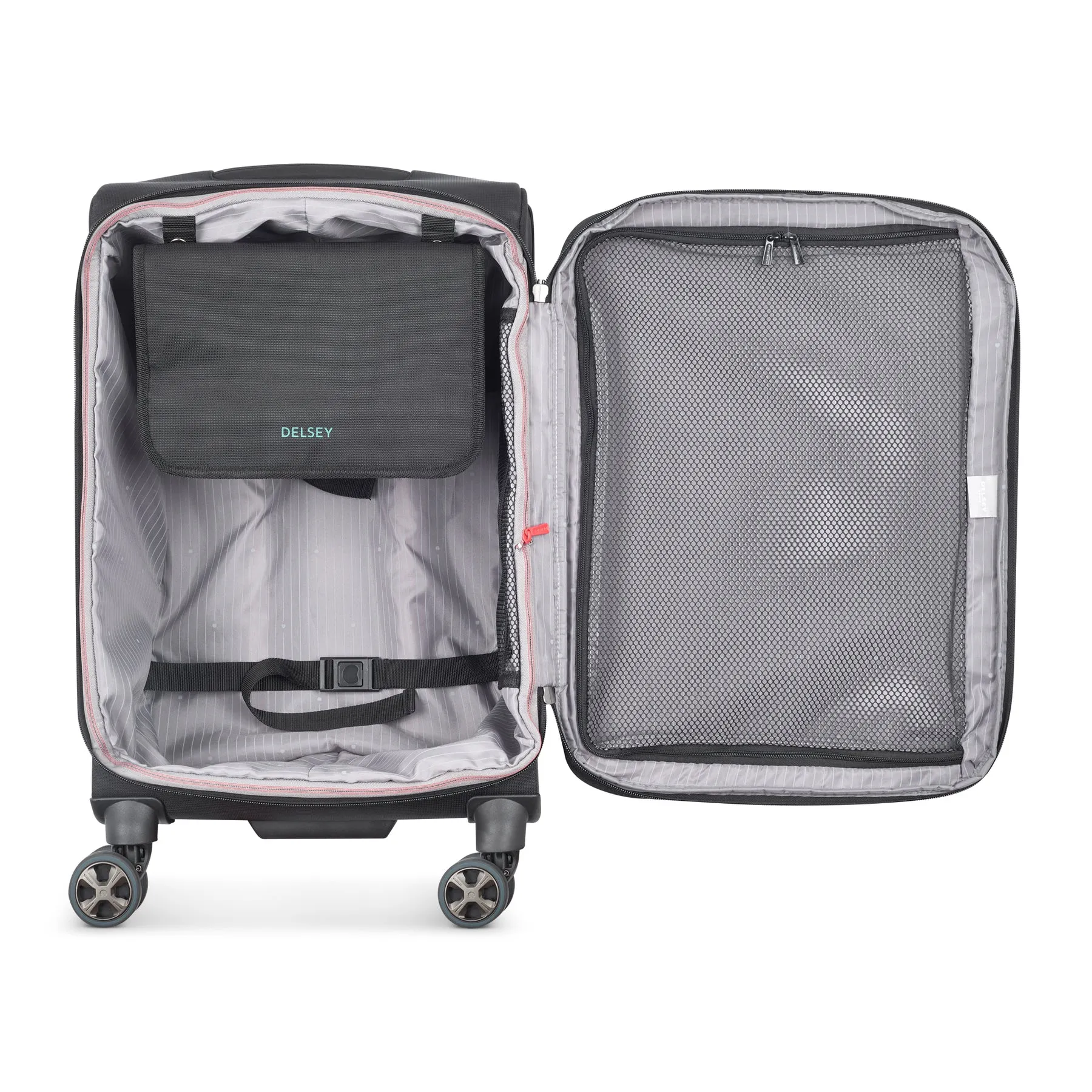 Delsey Helium DLX 20" Exp Carry On Spinner