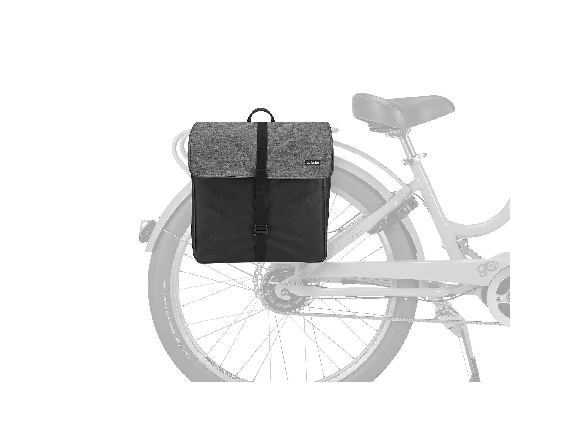 Electra Heather Charcoal (21L) Pannier Bike Bag