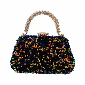 Evening Bag Sequin Purses Party Clutch Handbag