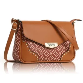 EXOTIC A Stylish and Durable Sling Bag for Modern Women (TAN)