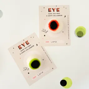 Felt Eyeball Halloween Handout