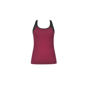 Gourami Power Mesh Tank Top - Dark Red