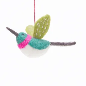 HUMMINGBIRD Felt Ornament