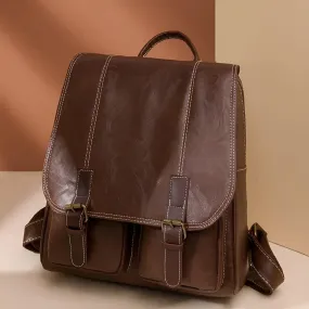 Leni Backpack - Vintage Lederrucksack für Frauen