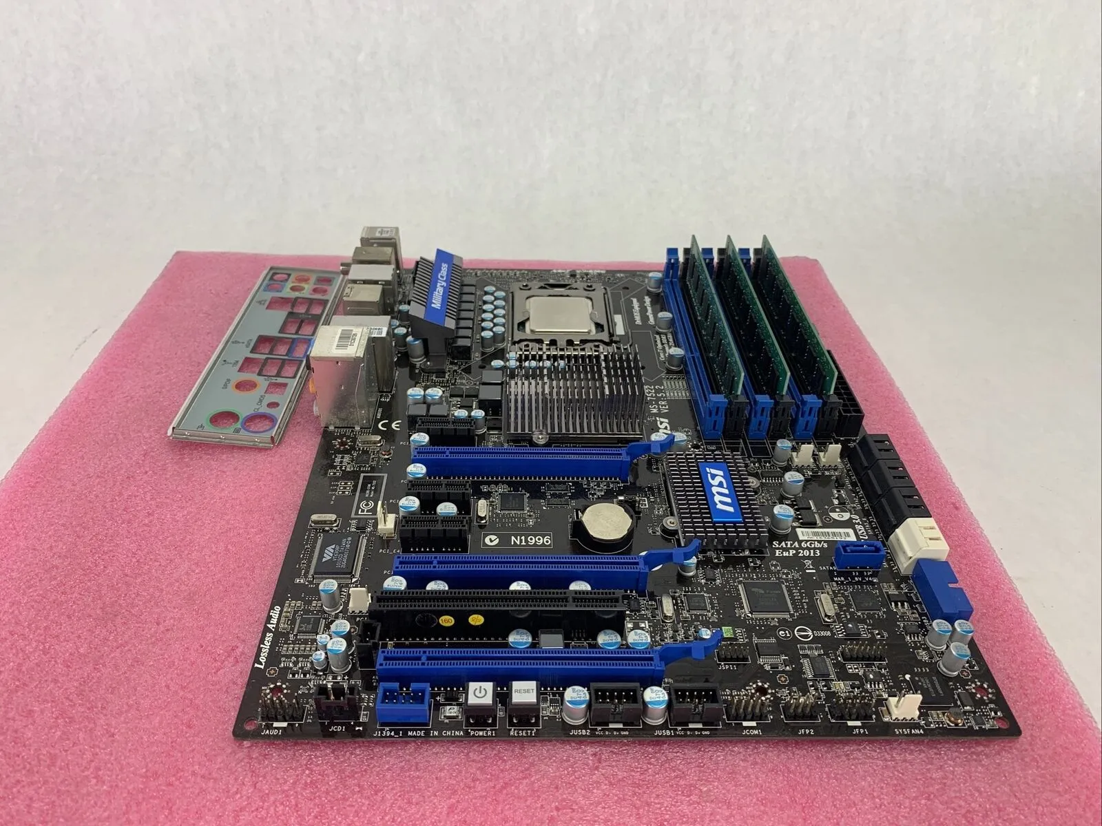 MSI X58A-GD45 Motherboard Intel Core i7-930 2.8GHz 16GB RAM w/Shield