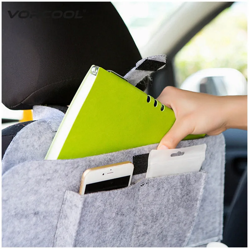 Multifunctional Car Back Seat Organizer with Multiple Pockets