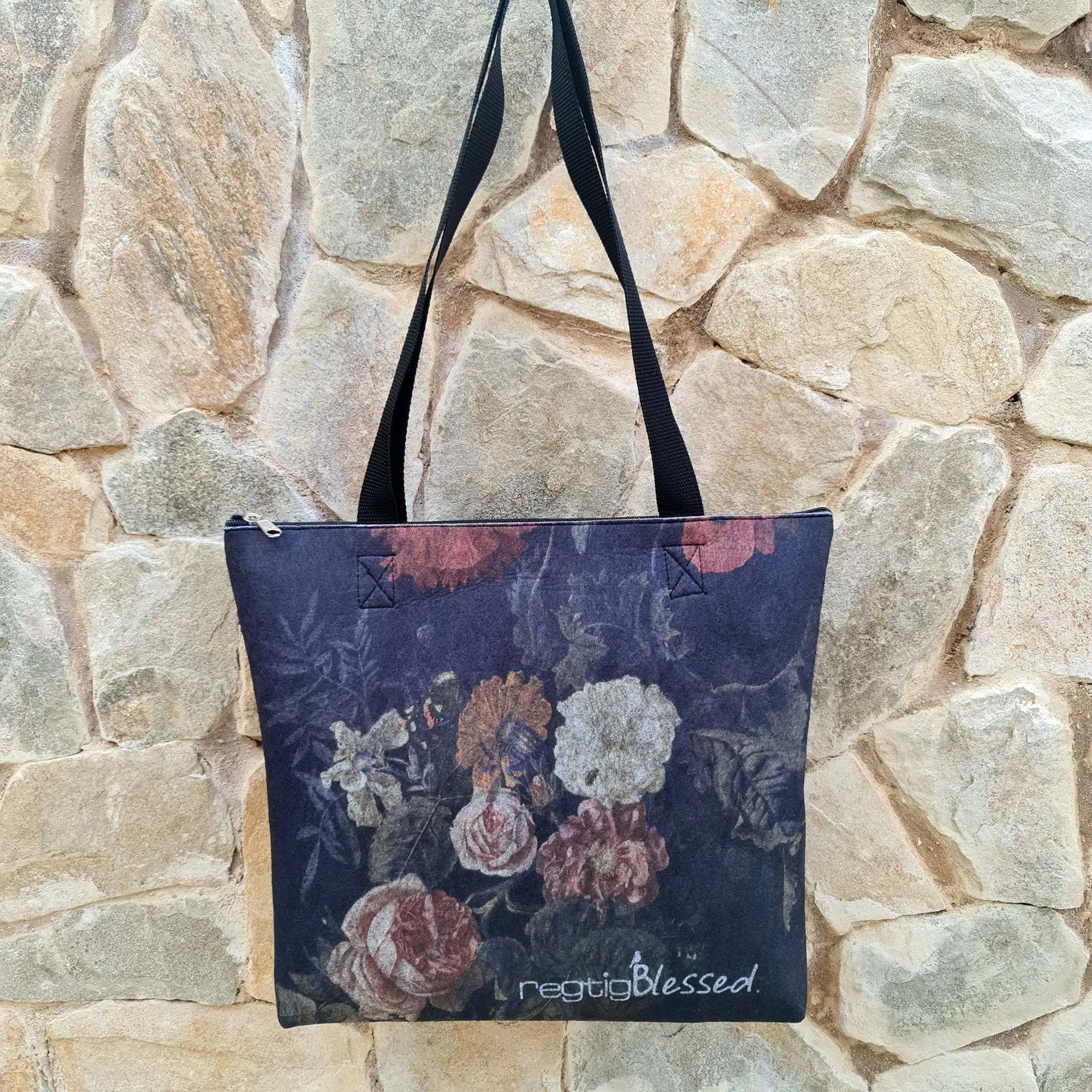 Old Master47 - Recycled Felt Tote Bag