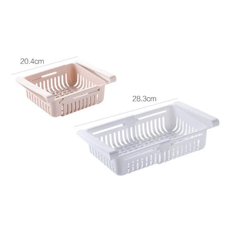 Refrigerator Drawer Storage Basket - Different Colors