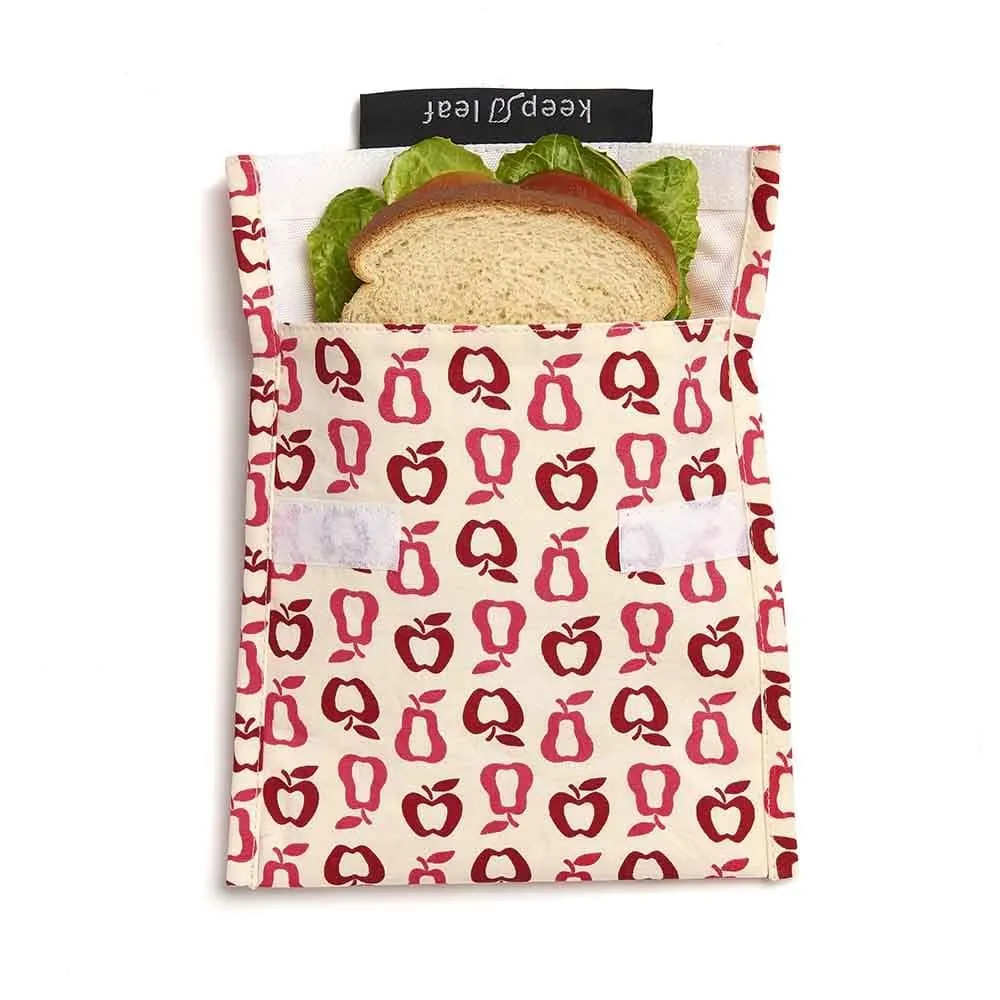 Reusable Cotton Food Baggie - Keep Leaf