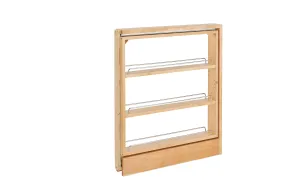 Rev-A-Shelf 3" P-O BASE ORGANIZER W/BLUM SC 438-BCSC-3C