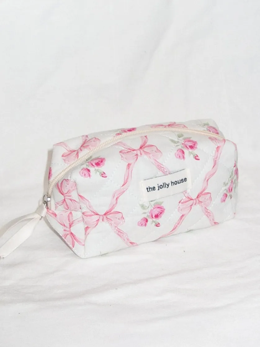 Rosette Makeup Bag