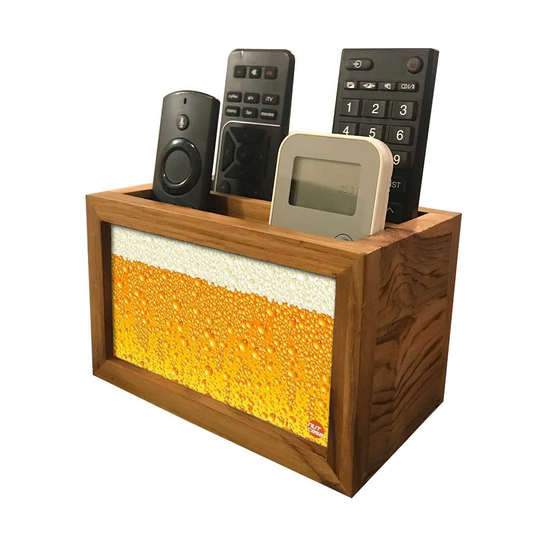 Trendy Remote Control Holder Organizer For TV / AC Remotes -  Beer