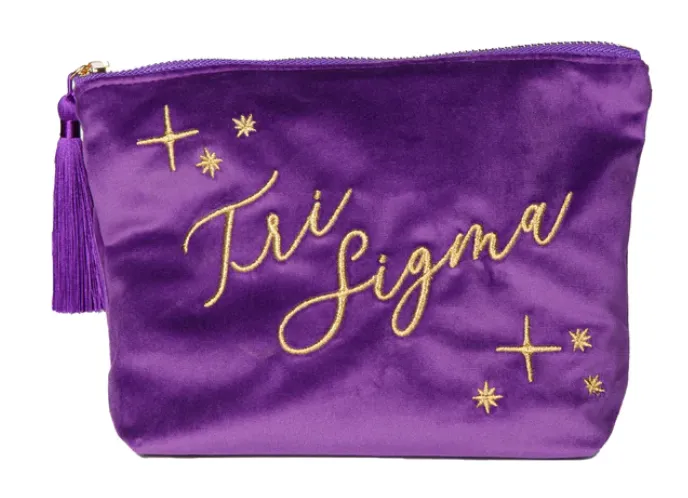 Velvet Sorority Bag