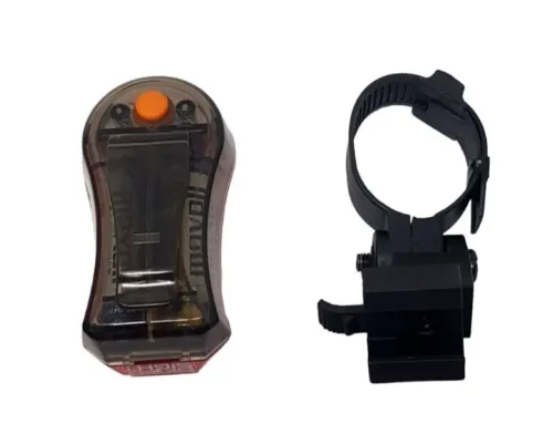 Very Bright Clip On Rear Led Light Night Sight 3-led Rear Bike Flashing Light