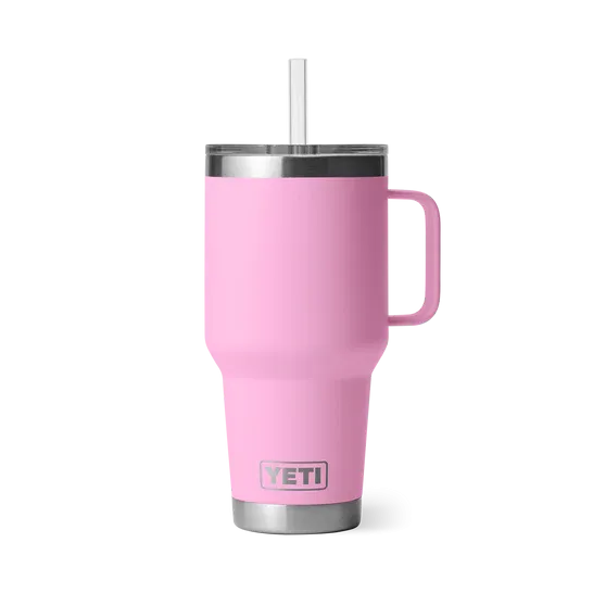 Yeti Rambler 35oz Straw Mug - Power Pink