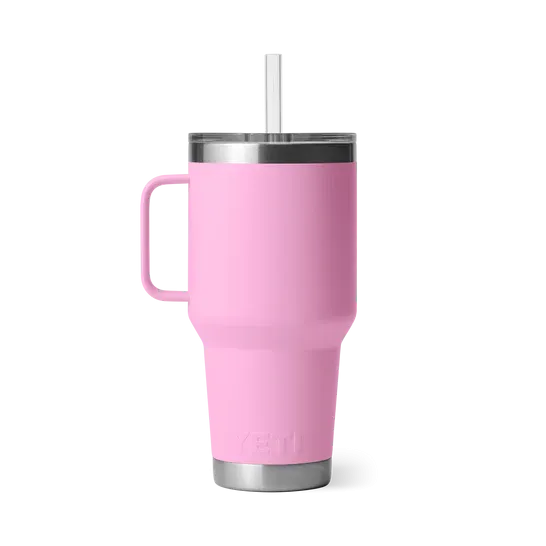 Yeti Rambler 35oz Straw Mug - Power Pink