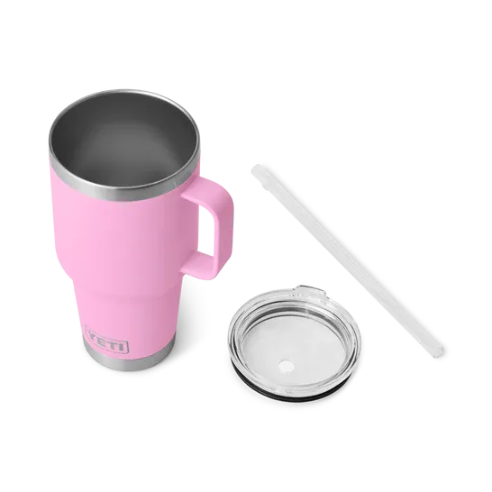 Yeti Rambler 35oz Straw Mug - Power Pink