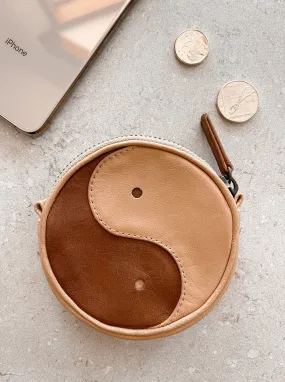 Yin Yang Coin Purse Choc